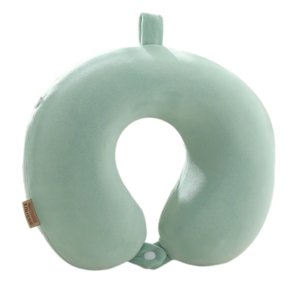 U-shaped Memory Travel Pillow in Solid Color