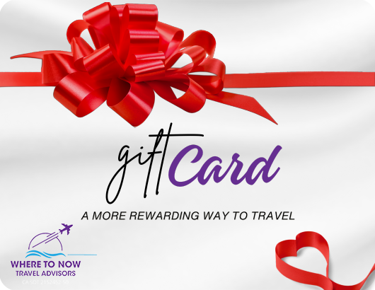 Where to Now Travel Gift Card