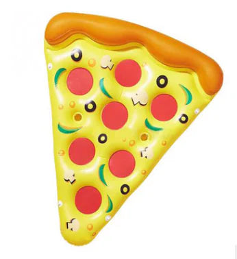 Inflatable Pizza Float, Colorful PVC Pool Toy