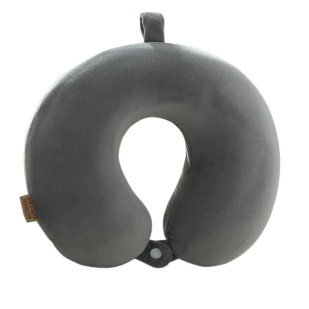 U-shaped Memory Travel Pillow in Solid Color