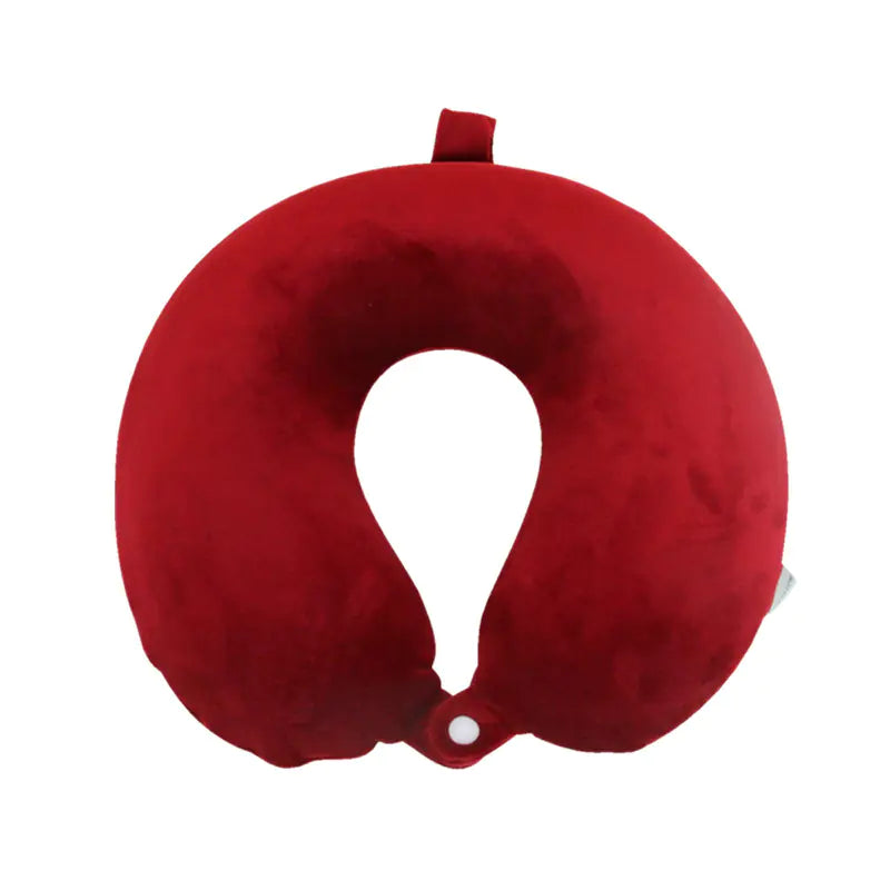 U-shaped Memory Travel Pillow in Solid Color