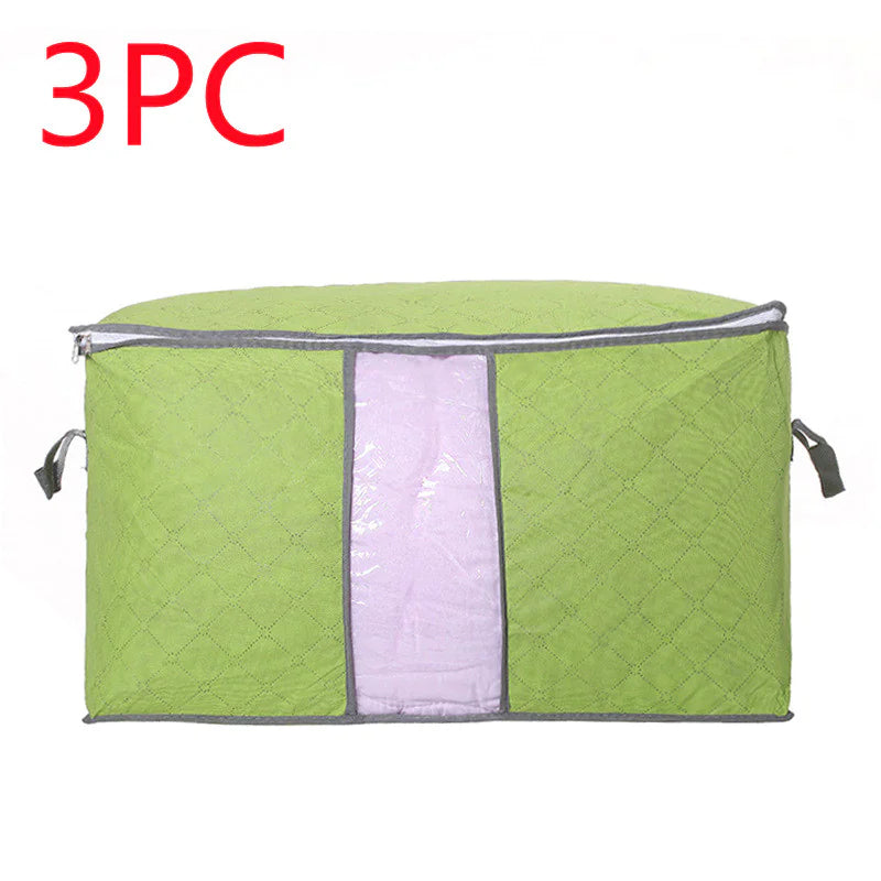 Storage Bag Quilt Storage Bag Moving Packing Bag Clothes Sorting Bag Clothing Duffel Bag