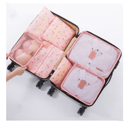 Durable Waterproof Nylon Packing Cube Travel Organizer Bag - info-7699