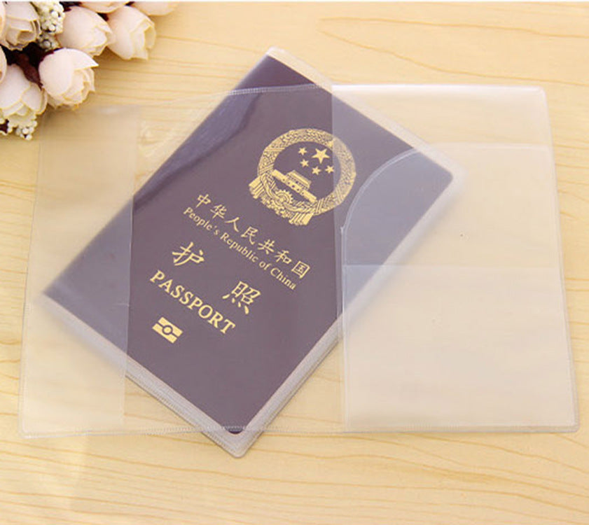 Pvc passport cover transparent passport cover - info-7699