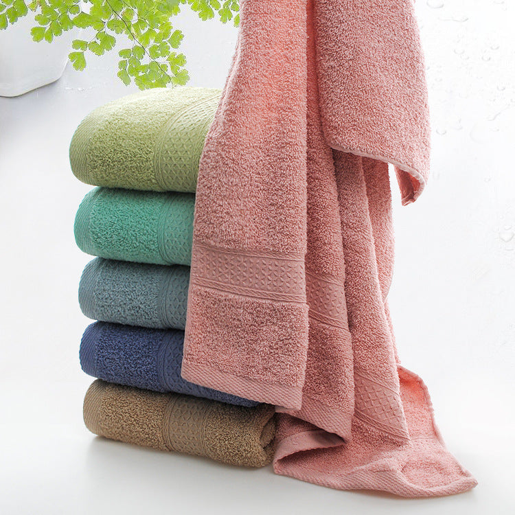 Thickened bath towel beach towel - info-7699