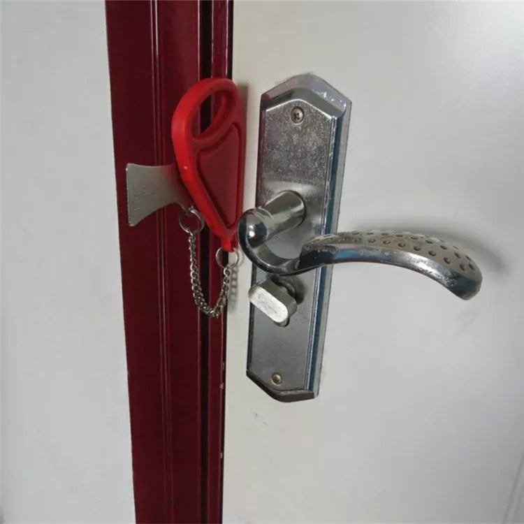 Portable Door Stopper Door Buckle Lock - info-7699