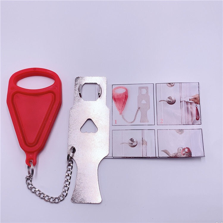 Portable Door Stopper Door Buckle Lock - info-7699