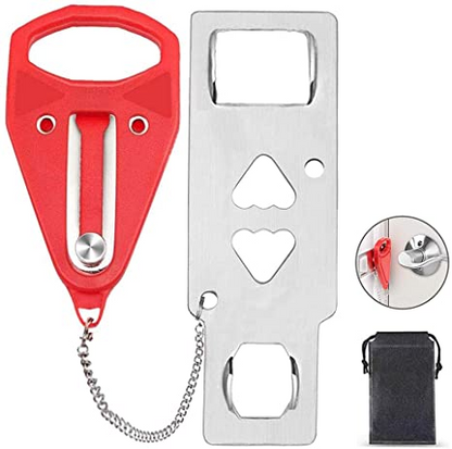 Portable safety door lock temporary door stop - info-7699