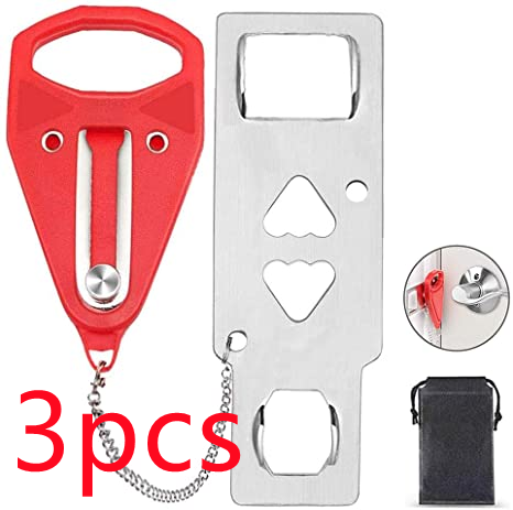 Portable safety door lock temporary door stop - info-7699