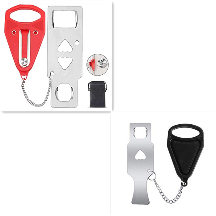 Portable safety door lock temporary door stop - info-7699