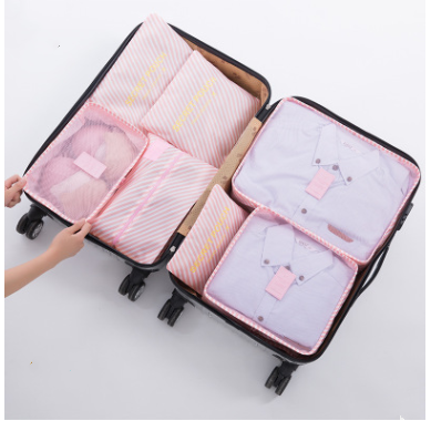 Durable Waterproof Nylon Packing Cube Travel Organizer Bag - info-7699