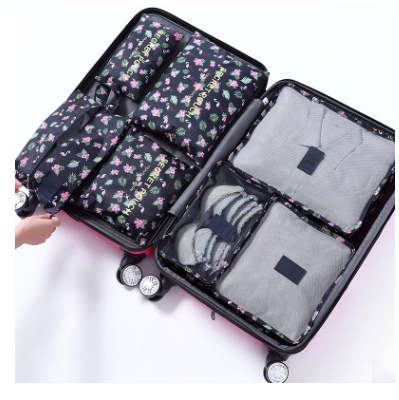 Durable Waterproof Nylon Packing Cube Travel Organizer Bag - info-7699