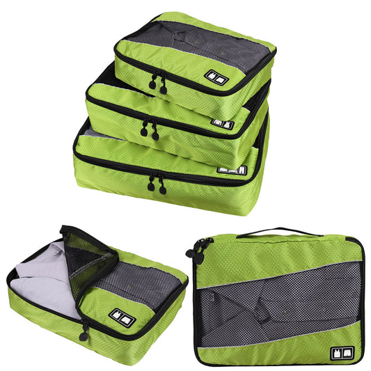 BAGSMART Travel Packing Cube Small-Large 3 Piece For Carry-on Travel - info-7699