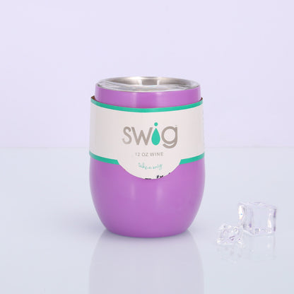 Swig Eggshell Cup 12oz Stainless Steel Wine Mug - info-7699