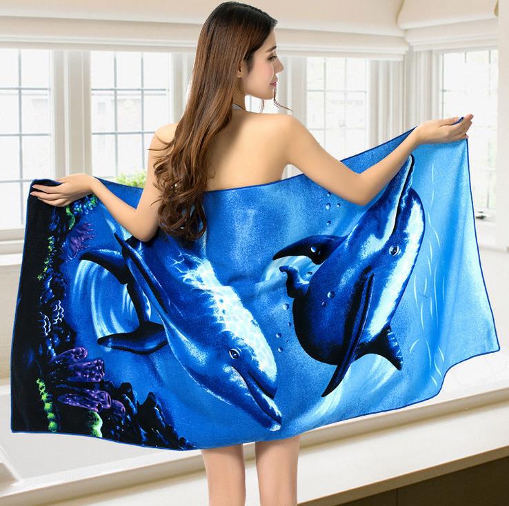 Printed beach towel - info-7699