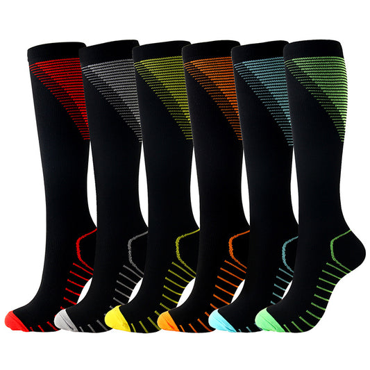 V-shaped Compression Socks Men's And Women's Elastic Socks Compression Socks - info-7699