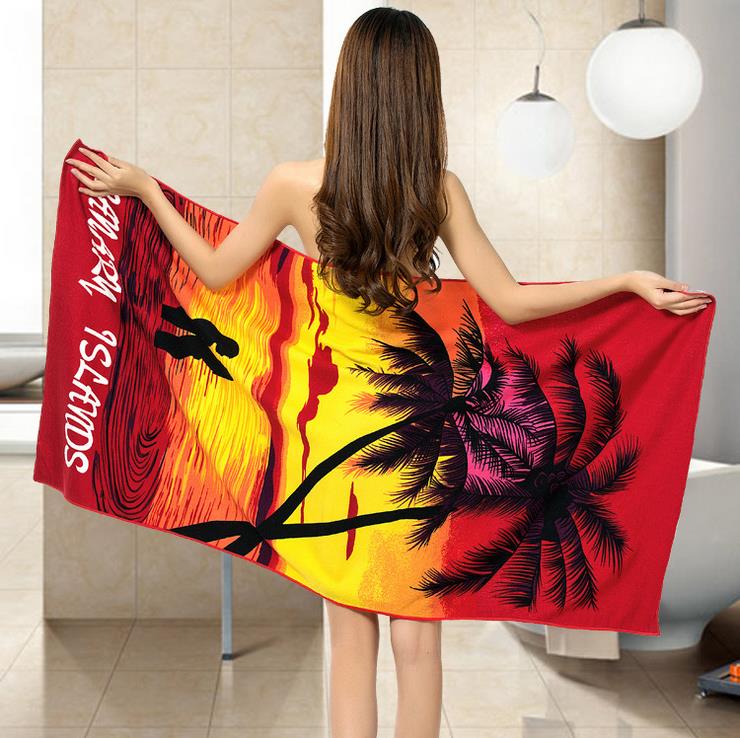 Printed beach towel - info-7699