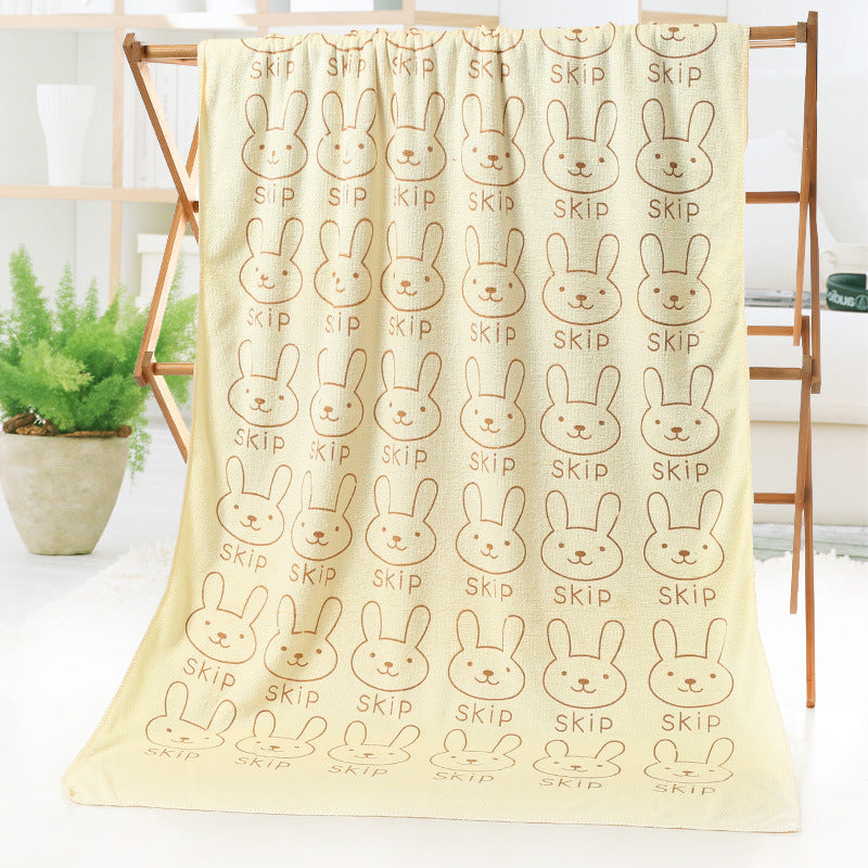 Bath towel beach towel cartoon print - info-7699