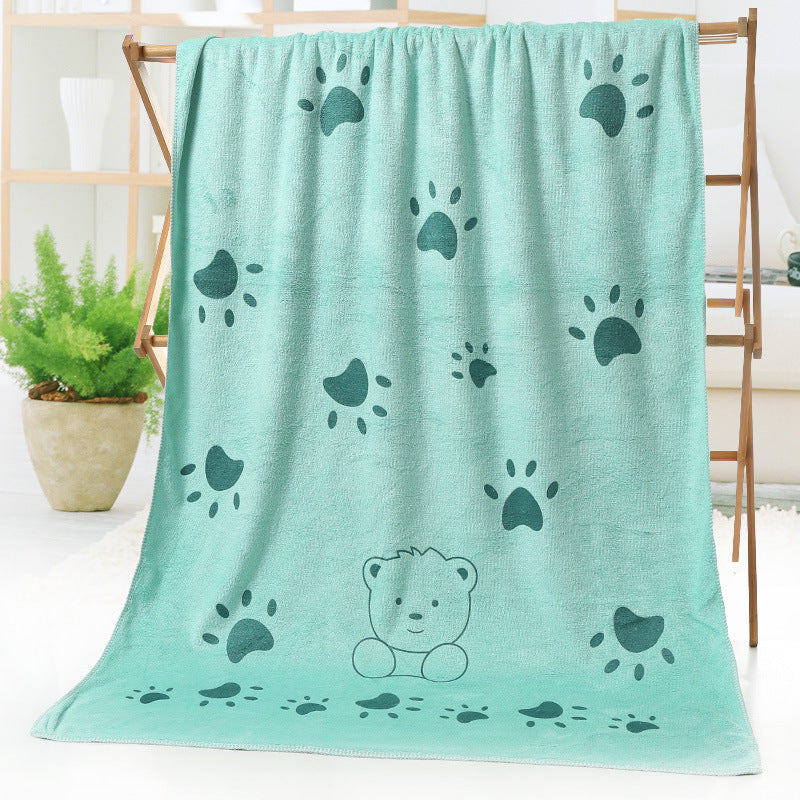 Bath towel beach towel cartoon print - info-7699