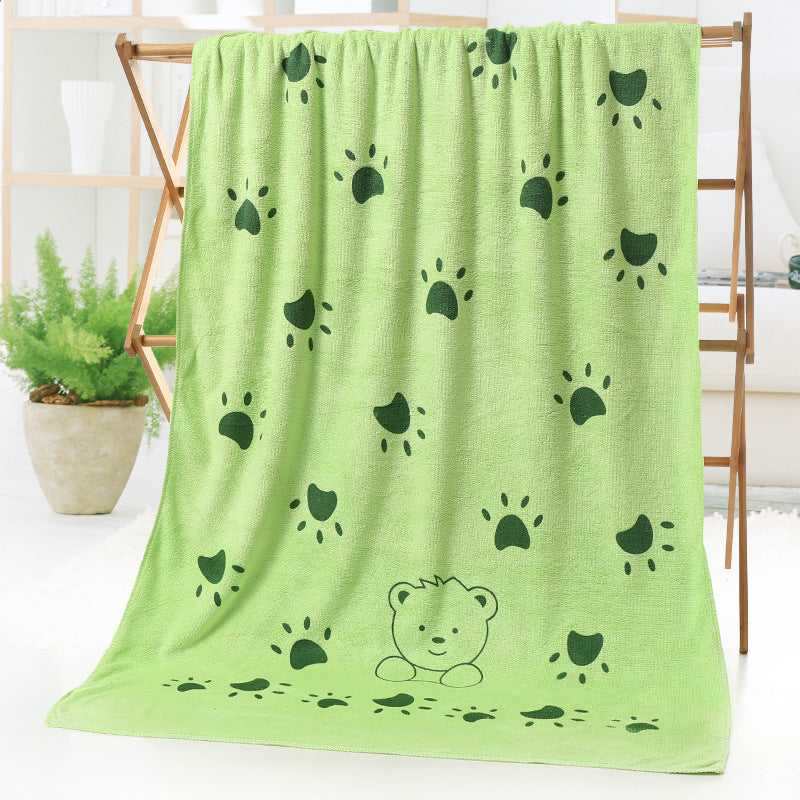 Bath towel beach towel cartoon print - info-7699