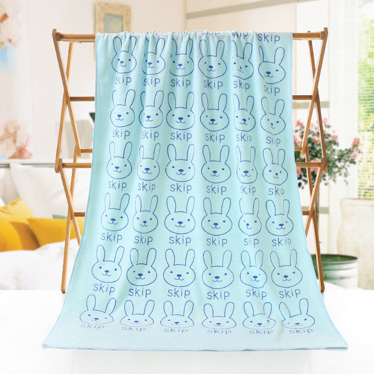 Bath towel beach towel cartoon print - info-7699