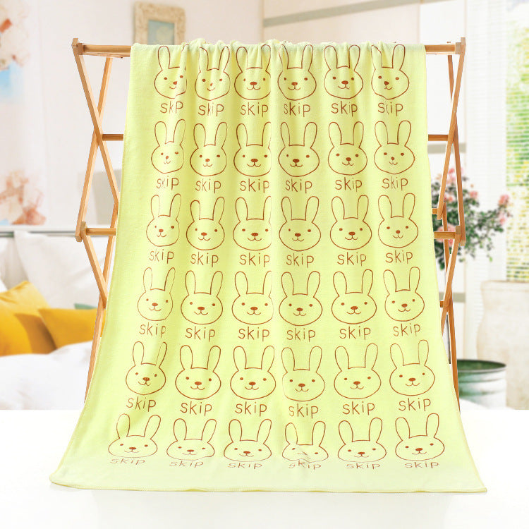 Bath towel beach towel cartoon print - info-7699