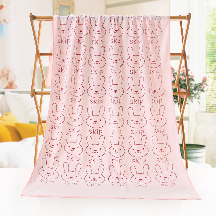 Bath towel beach towel cartoon print - info-7699