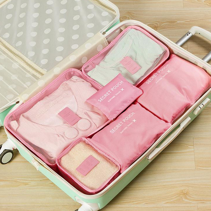 Durable Waterproof Nylon Packing Cube Travel Organizer Bag - info-7699