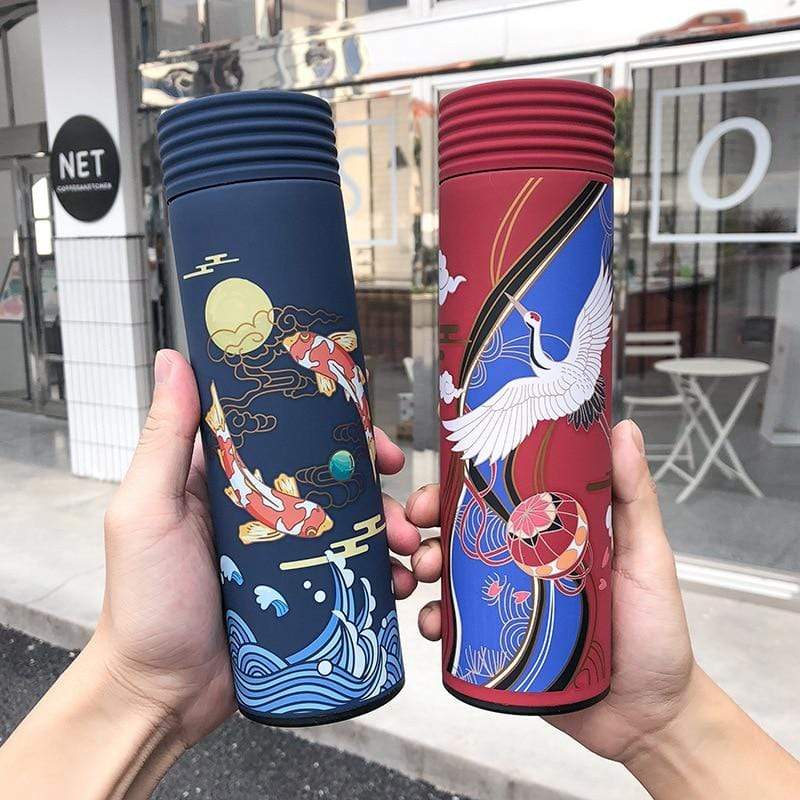 Artistic Chinese Stainless Steel Tumbler - info-7699