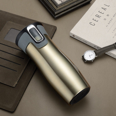 Vacuum Insulated Stainless Steel Travel Mugs Water Flask Thermal Tea Bottle - info-7699