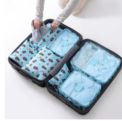 Durable Waterproof Nylon Packing Cube Travel Organizer Bag - info-7699