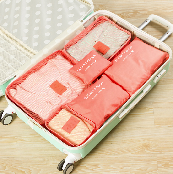 Durable Waterproof Nylon Packing Cube Travel Organizer Bag - info-7699