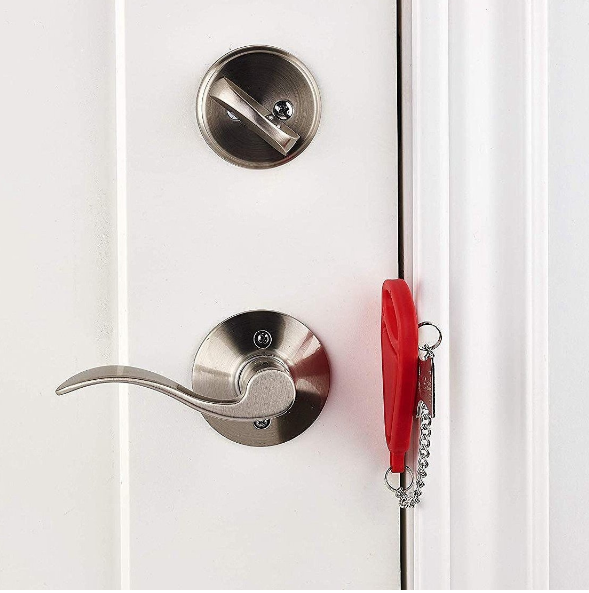 Portable safety door lock temporary door stop - info-7699