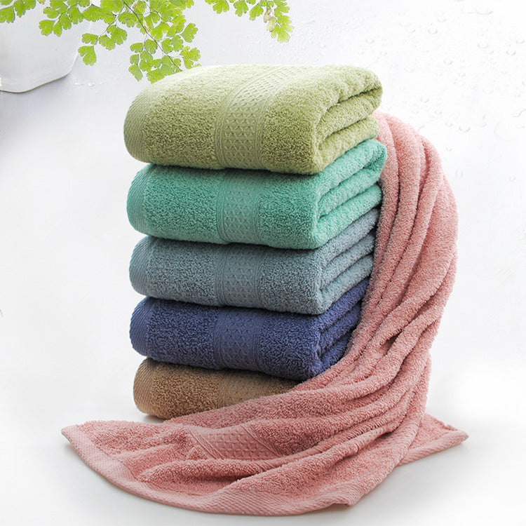 Thickened bath towel beach towel - info-7699