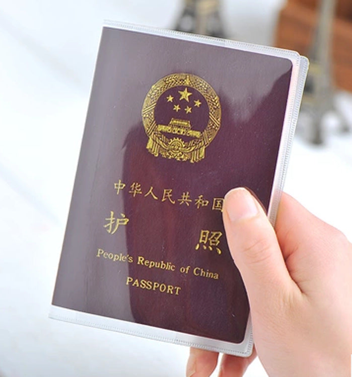 Pvc passport cover transparent passport cover - info-7699