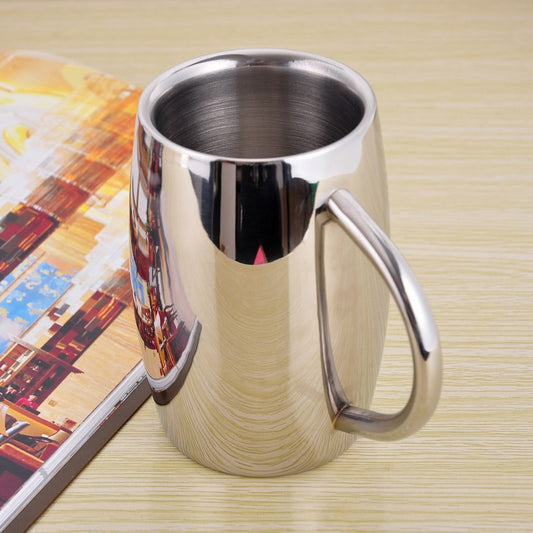 Double Wall Stainless Steel Tumbler Mug Insulated Coffee Mug - info-7699