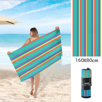 Double Sided Fleece Printed Beach Towel Microfiber Beach Towel - info-7699