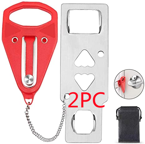 Portable safety door lock temporary door stop - info-7699