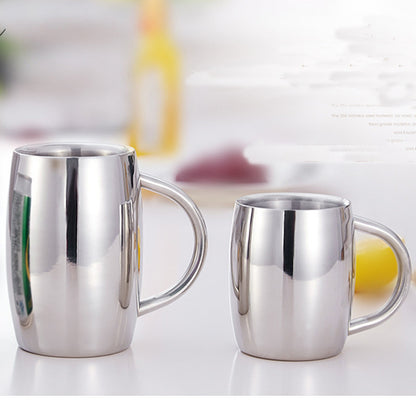 Double Wall Stainless Steel Tumbler Mug Insulated Coffee Mug - info-7699